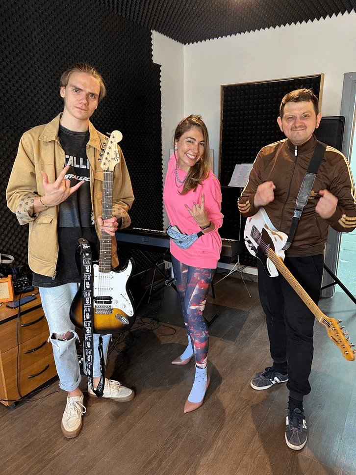 Занятия на инструментах